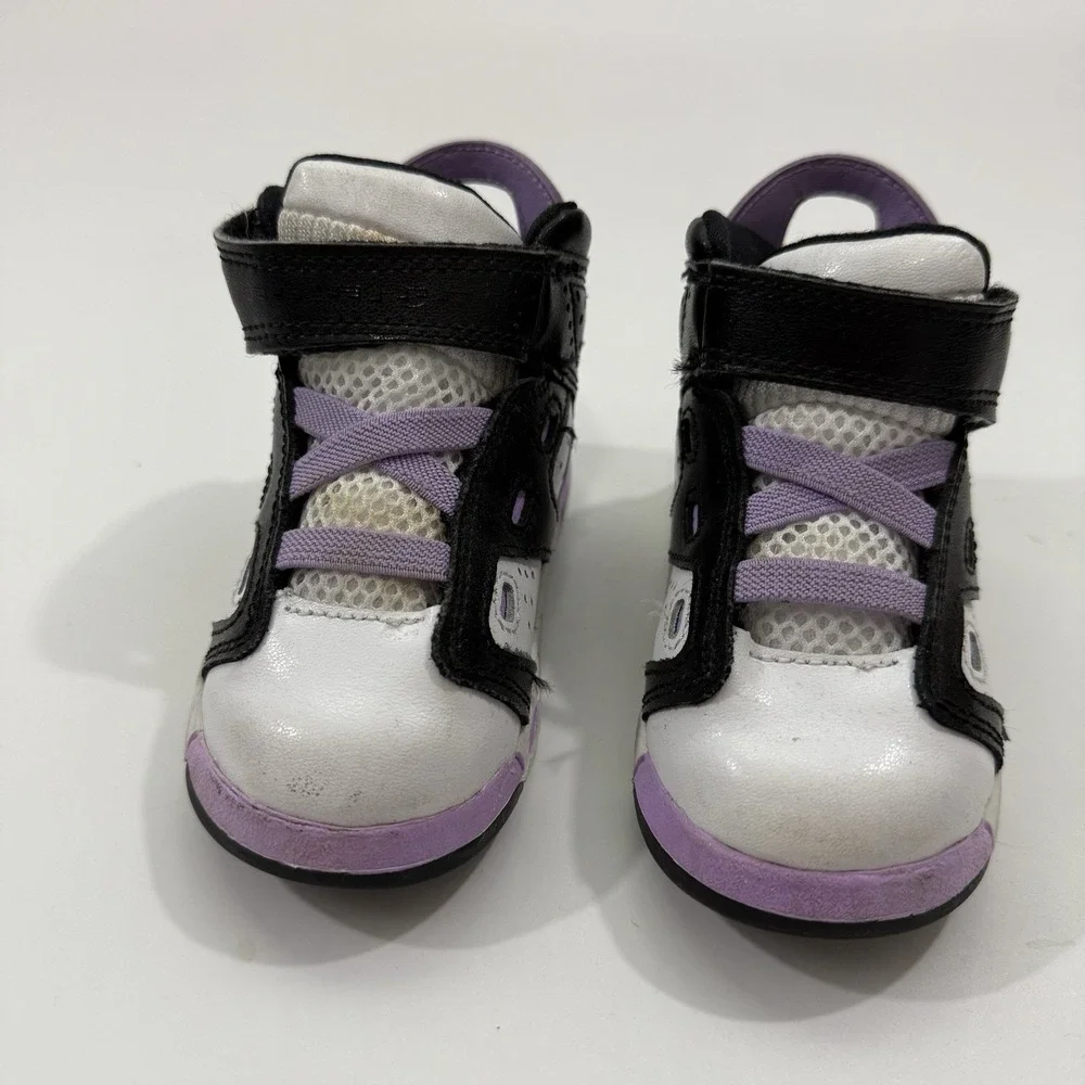 Nike Air Jordan TD Shoes Sneakers DM1158-015 Purple White Black Toddlers Size 6C
